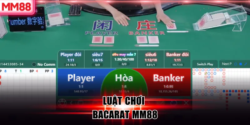 Luật chơi bacarat MM88